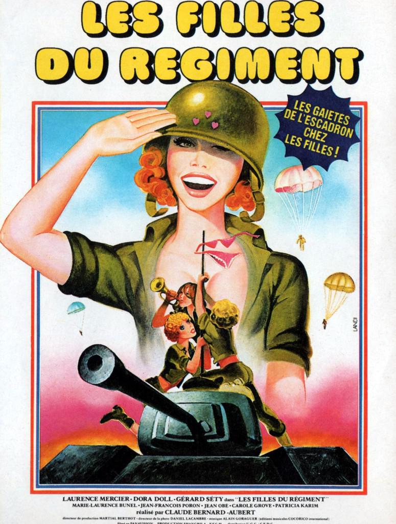 affiche du film Les filles du régiment