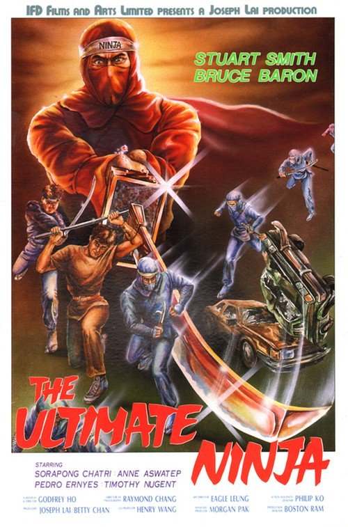 affiche du film The Ultimate Ninja