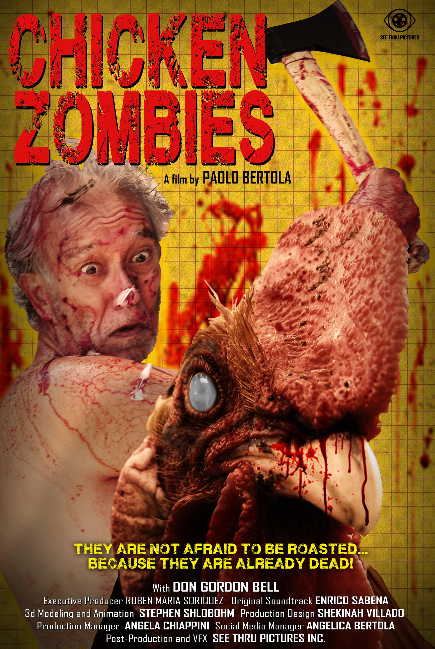 affiche du film Chicken Zombies