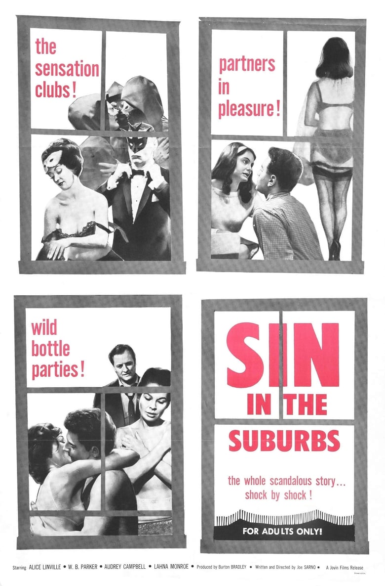affiche du film Sin in the Suburbs