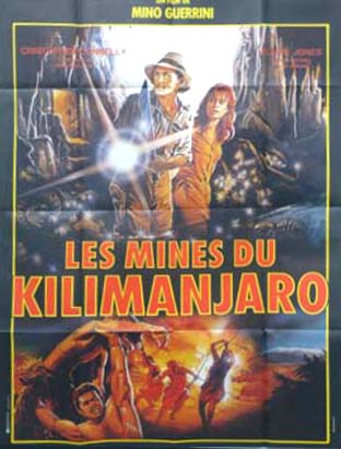 affiche du film Les Mines du Kilimanjaro