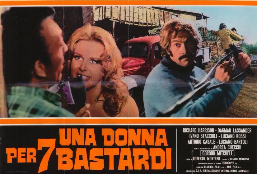 affiche du film Una donna per 7 bastardi