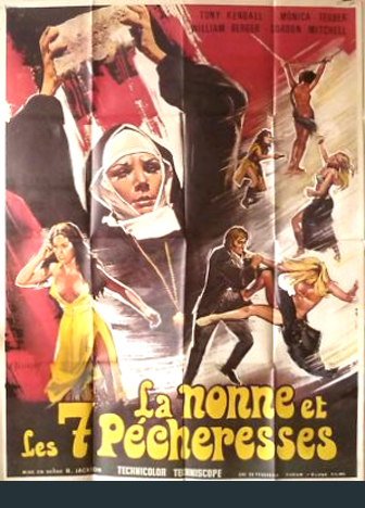 affiche du film La nonne et les sept pécheresses