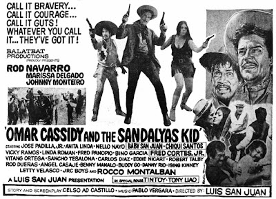 affiche du film Omar Cassidy and the Sandalyas Kid