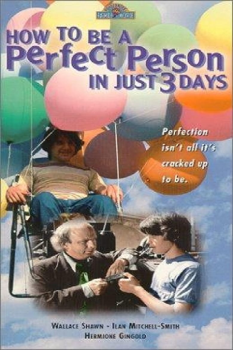 affiche du film How to Be a Perfect Person in Just Three Days