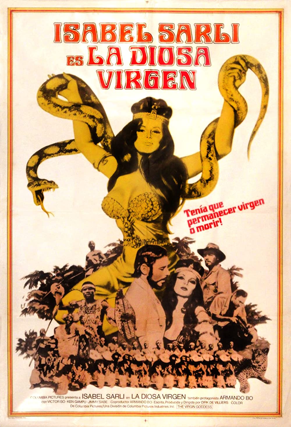 affiche du film La Diosa Virgen