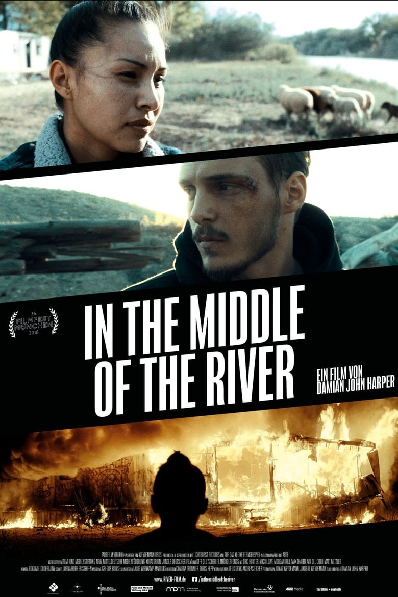 affiche du film Au milieu de la rivière