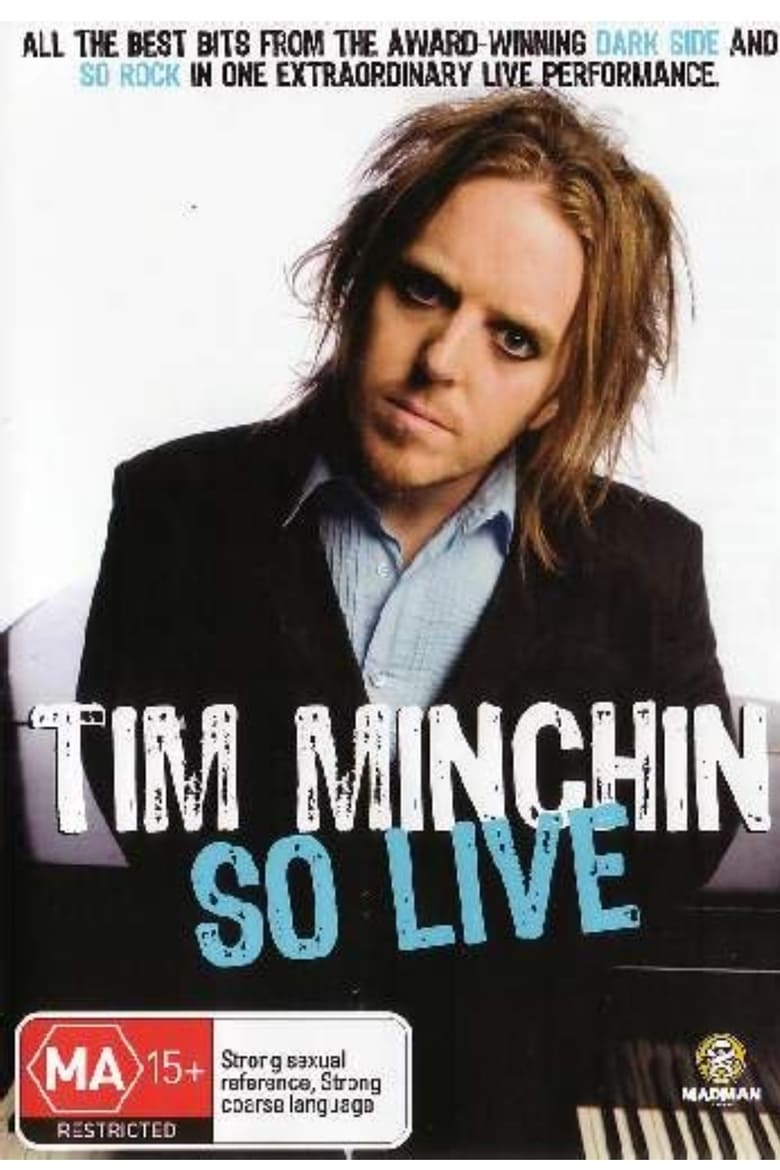 affiche du film Tim Minchin: So Live