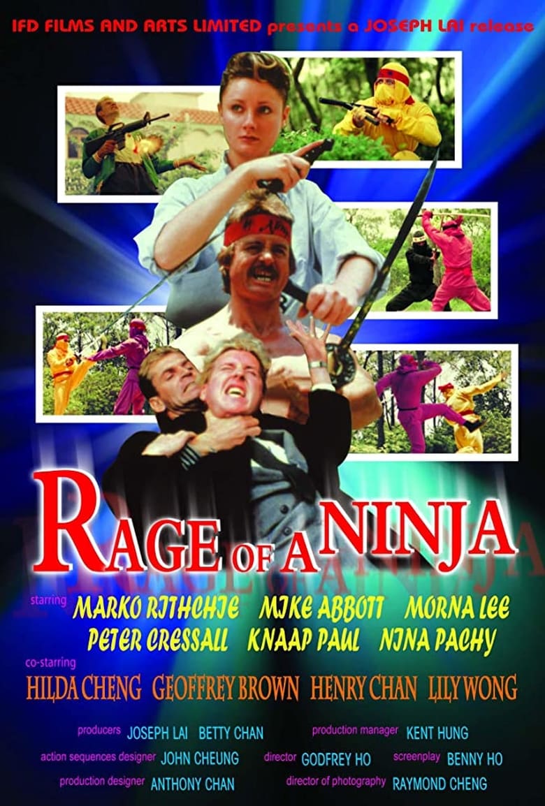 affiche du film Rage of a Ninja