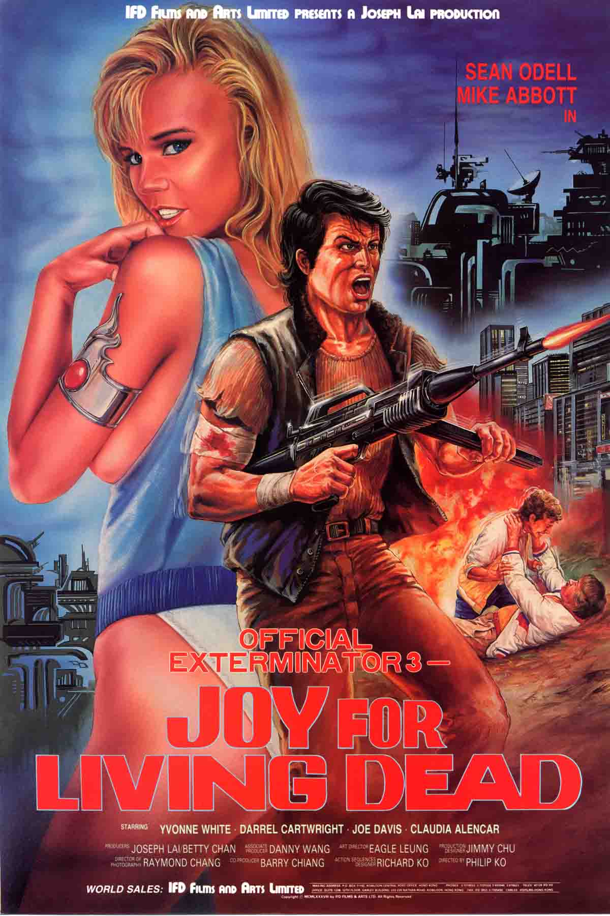 affiche du film Official Exterminator 3 : Joy for Living Dead