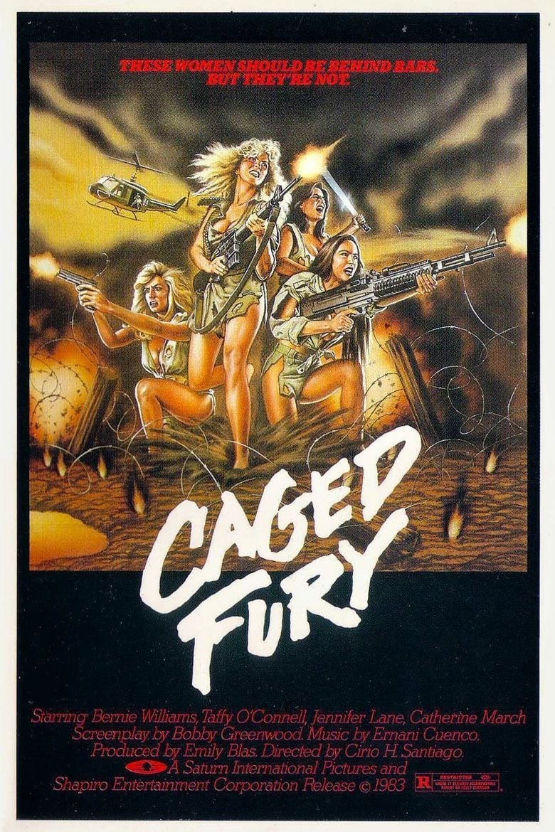 affiche du film Caged Fury