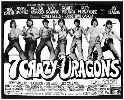 affiche du film 7 Crazy Dragons