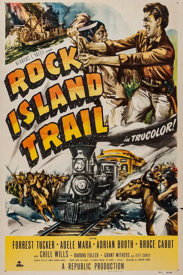 affiche du film Rock Island Trail