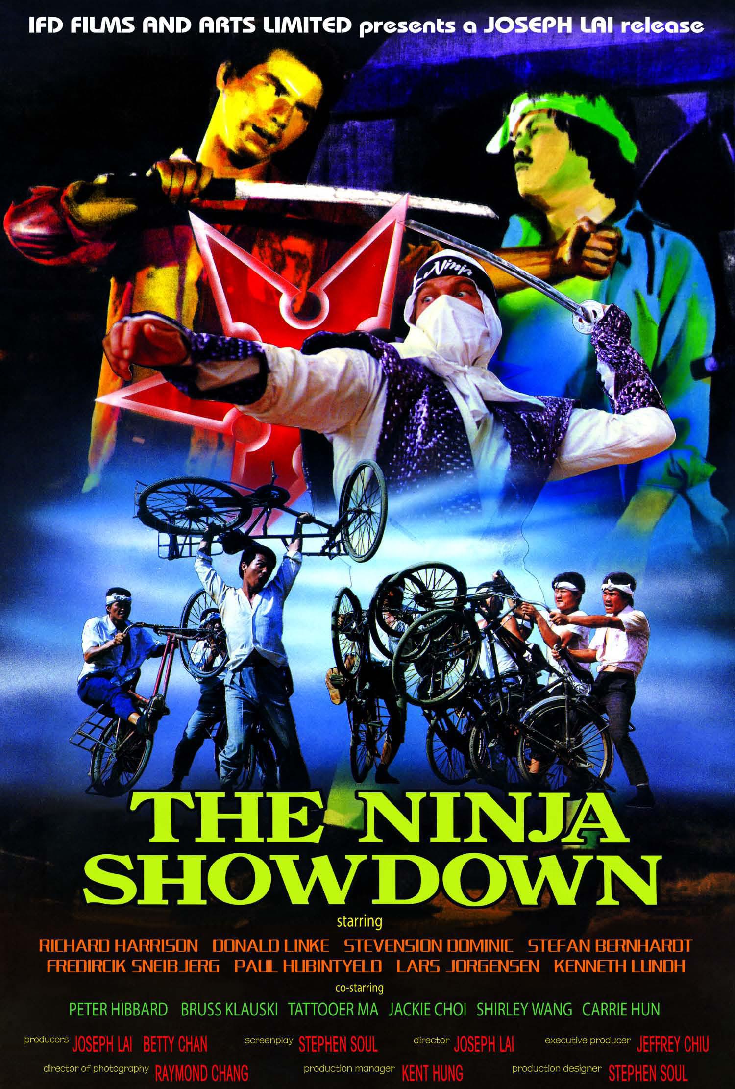 affiche du film The Ninja Showdown