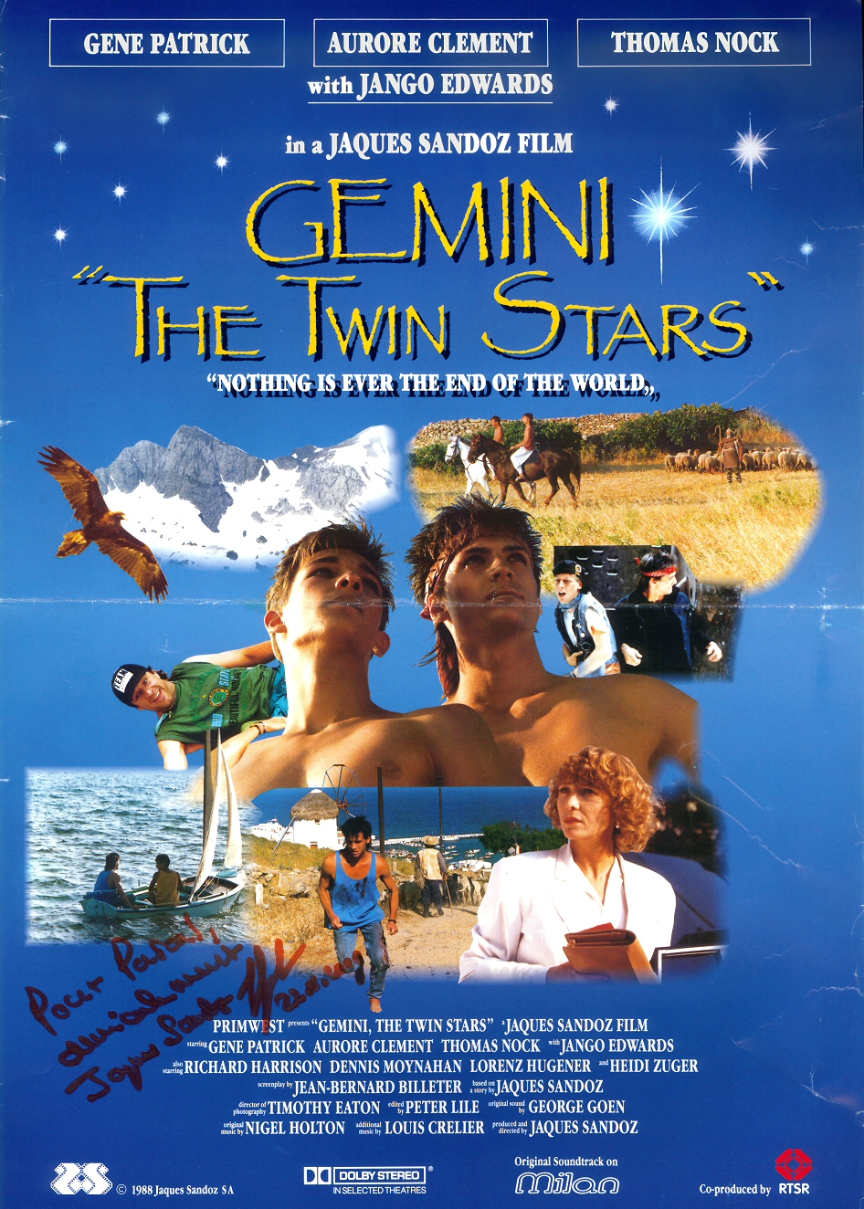 affiche du film Gemini : The Twin Stars