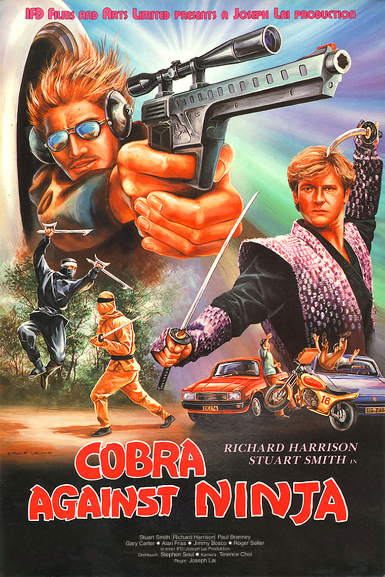 affiche du film Cobra Against Ninja