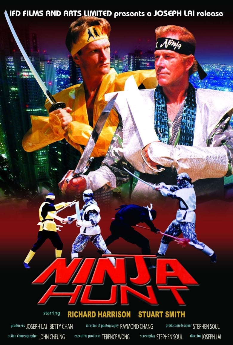 affiche du film Ninja Hunt