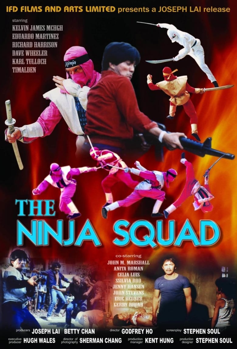 affiche du film The Ninja Squad