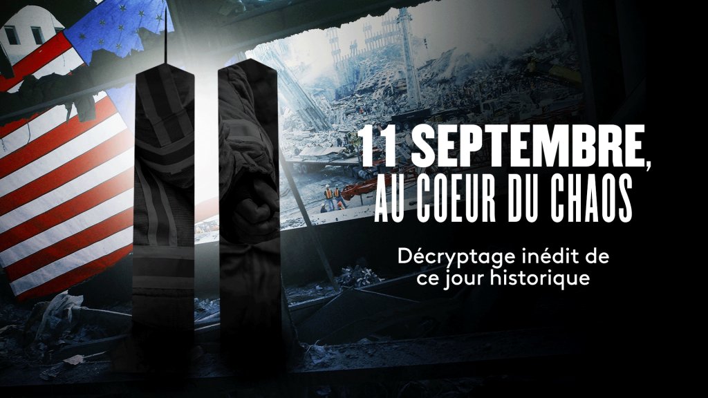 affiche du film 11 septembre, au cœur du chaos