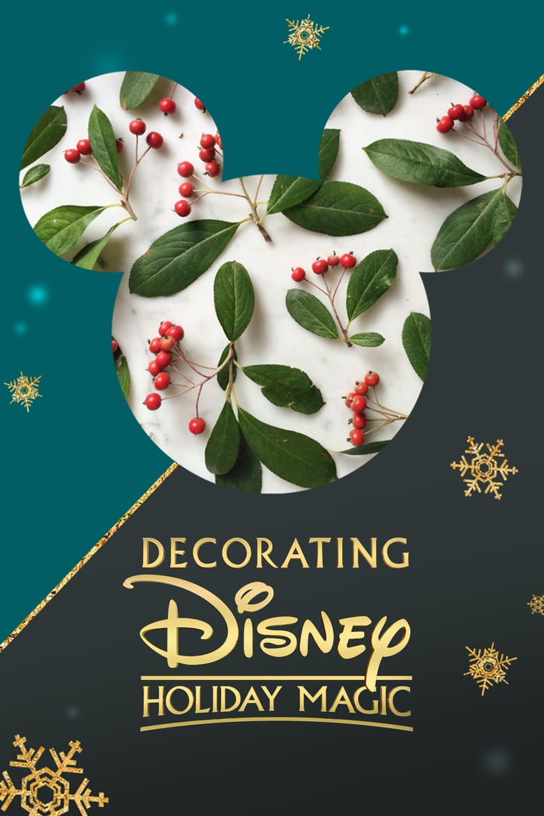 affiche du film Decorating Disney: Holiday Magic