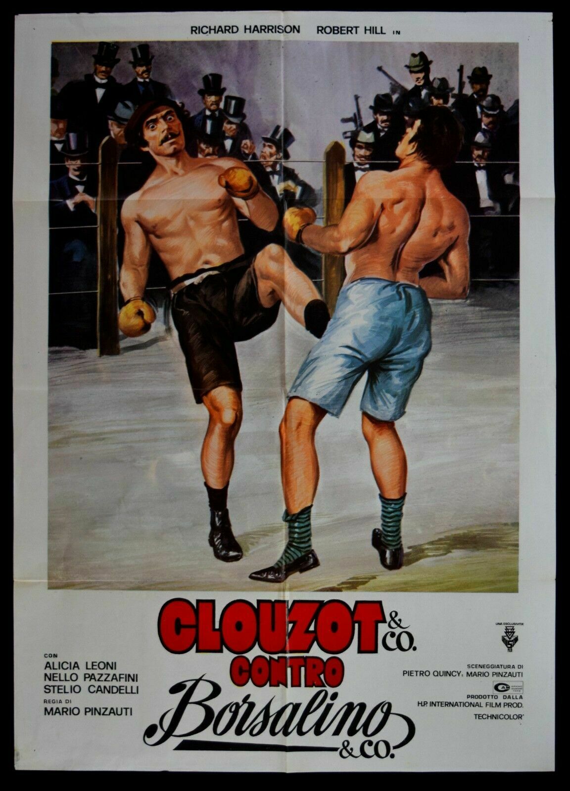 affiche du film Clouzot & C. contro Borsalino & C.