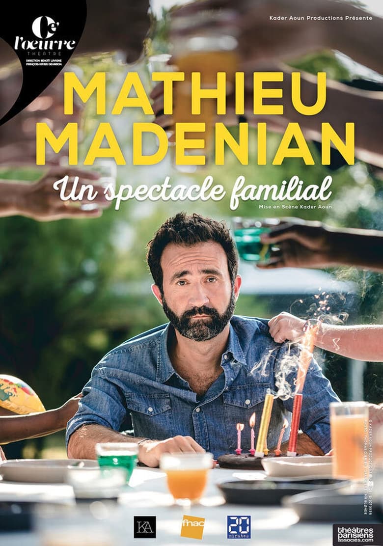 affiche du film Mathieu Madénian : un spectacle familial