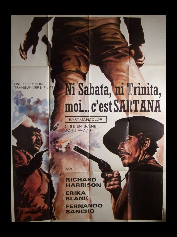 affiche du film Ni Sabata, ni Trinità, moi c'est Sartana
