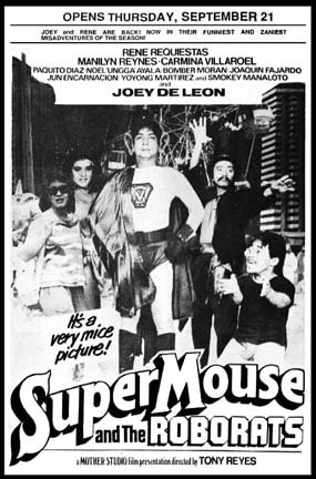 affiche du film Super Mouse and the Roborats