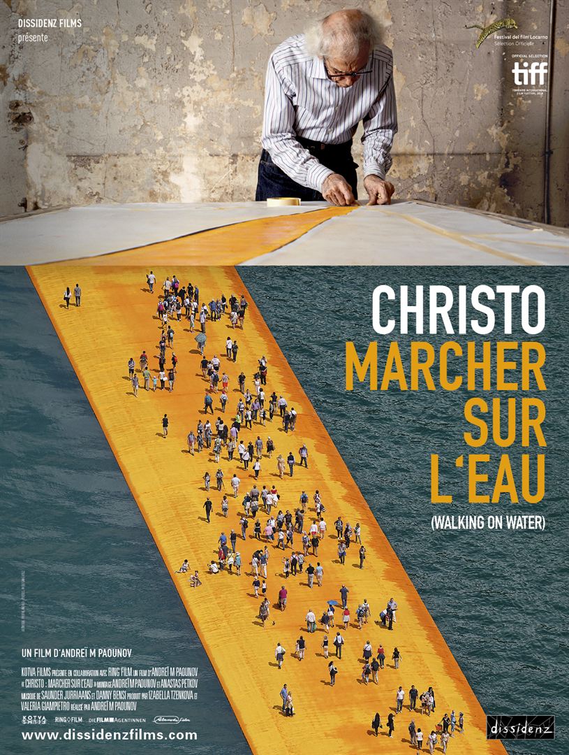 affiche du film Christo : Marcher sur l'eau