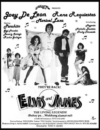 affiche du film Elvis and James : The Living Legends