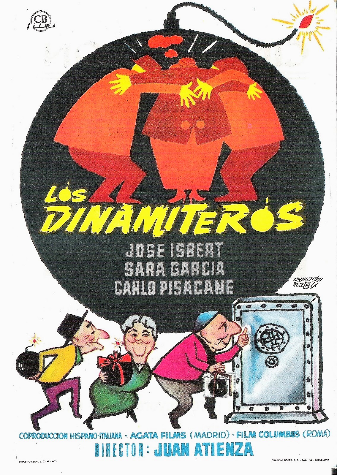affiche du film Los dinamiteros