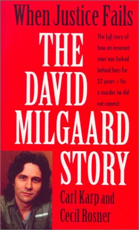 affiche du film The David Milgaard Story