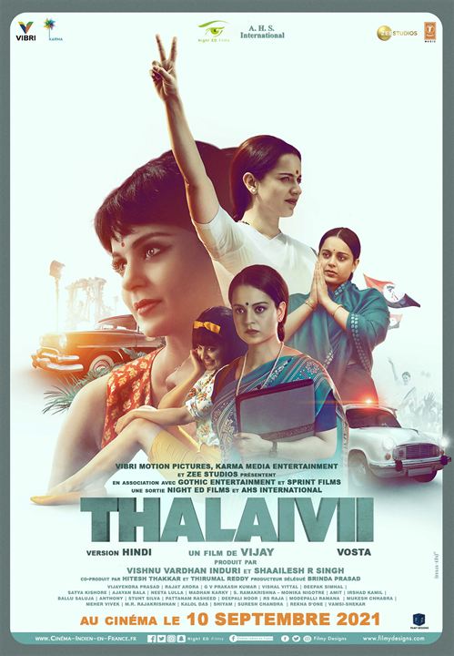 affiche du film Thalaivi