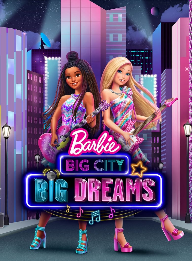 affiche du film Barbie : grande ville, grands rêves