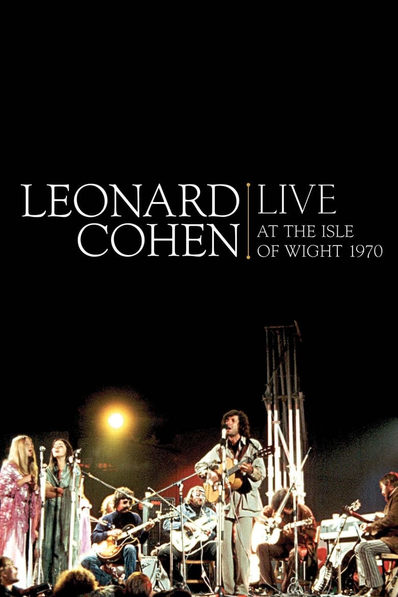 affiche du film Leonard Cohen: Live at the Isle of Wight 1970