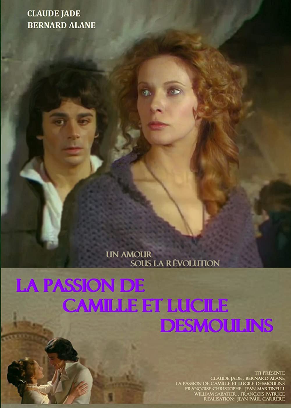 affiche du film La Passion de Camille et Lucile Desmoulins