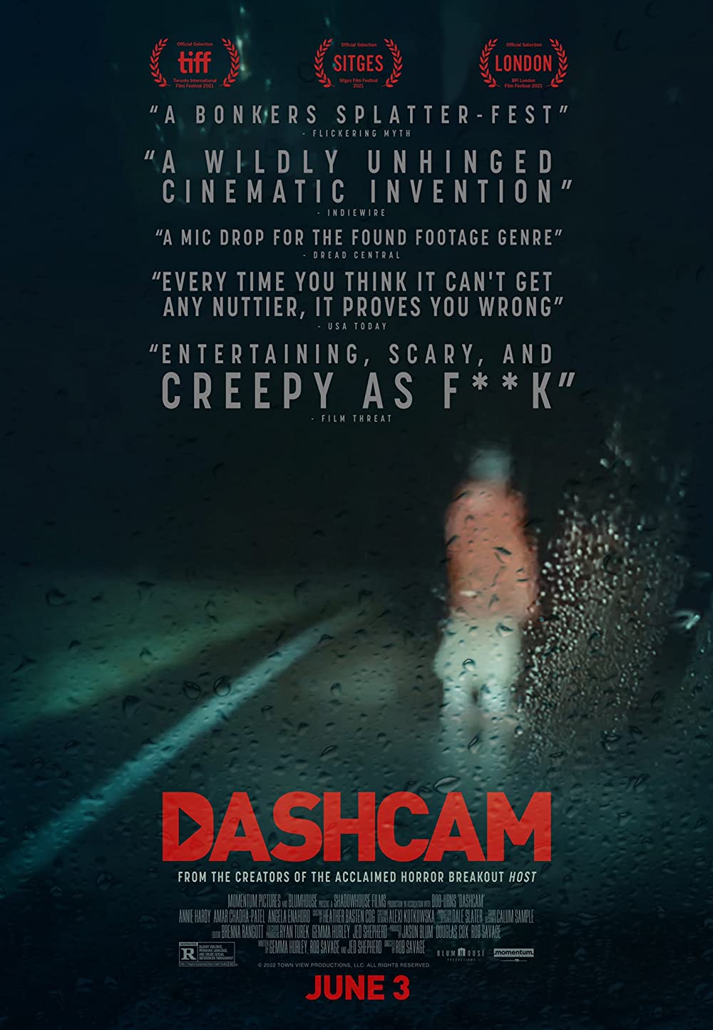 affiche du film Dashcam