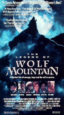 affiche du film The Legend of Wolf Mountain