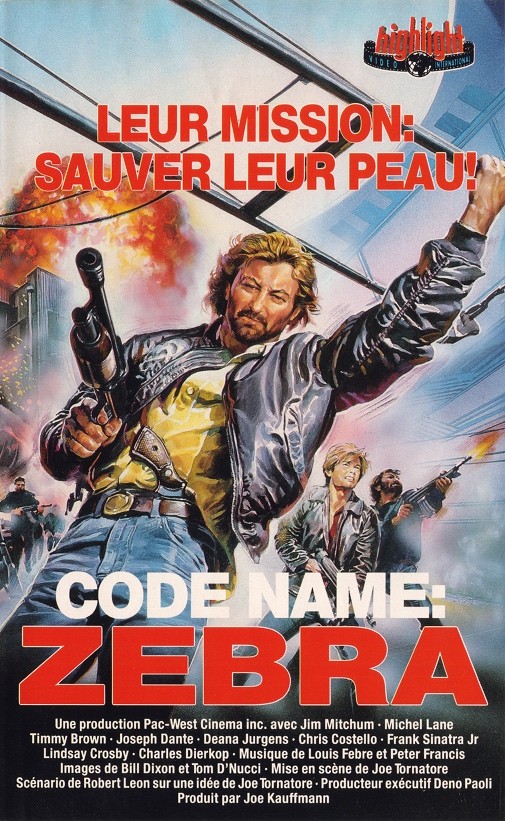 affiche du film Code Name : Zebra