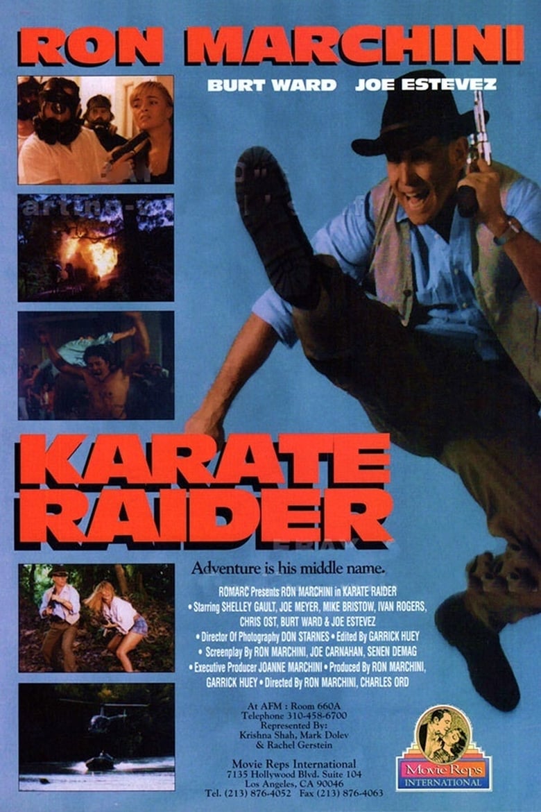 affiche du film Karate Raider