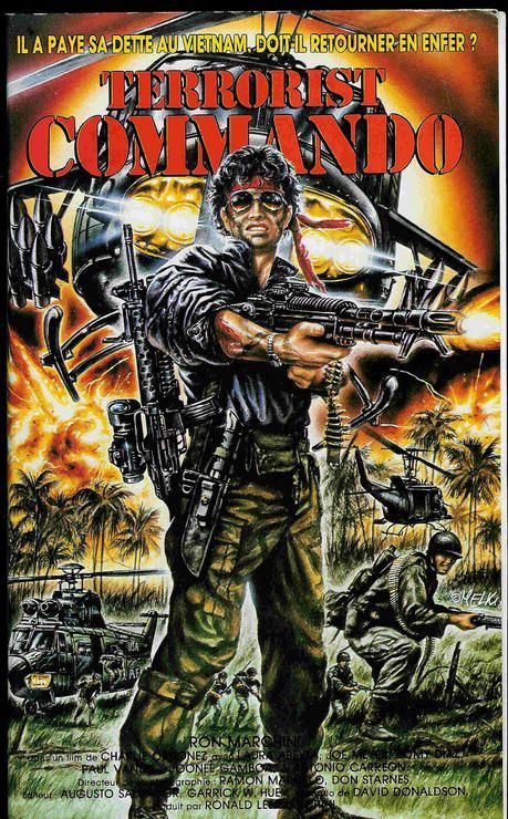 affiche du film Terrorist Commando