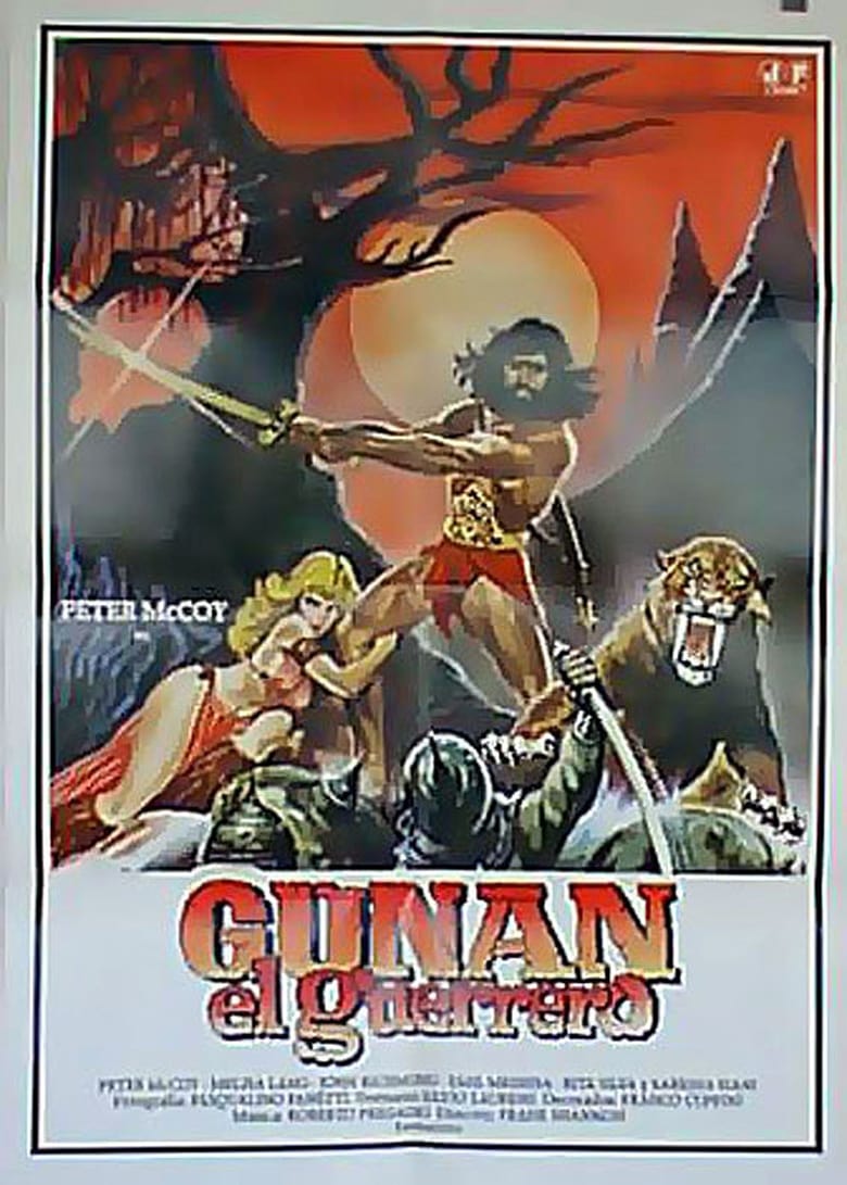 affiche du film Gunan il guerriero
