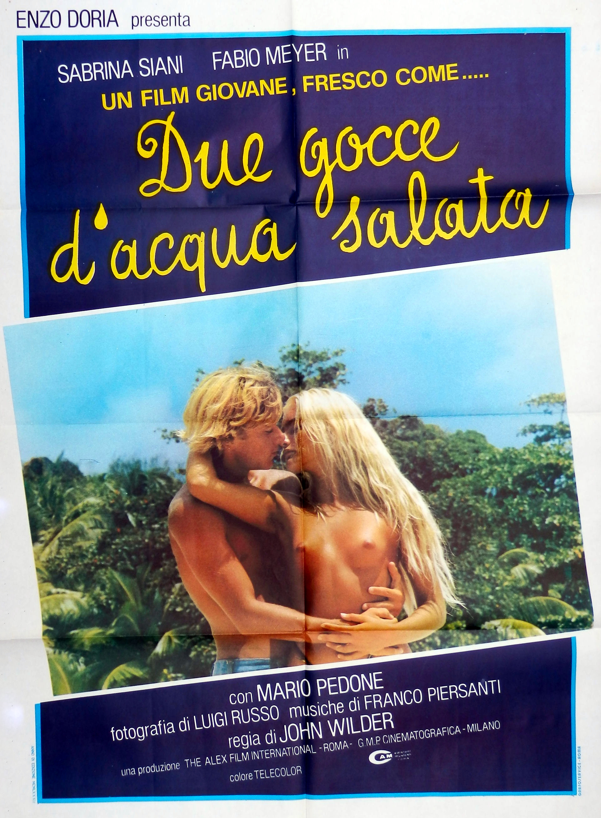 affiche du film Due Gocce d'Acqua Salata