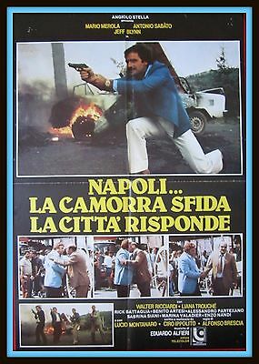 affiche du film Napoli... la camorra sfida, la città risponde