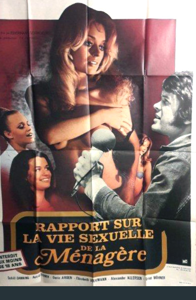 affiche du film Rapport sur la vie sexuelle de la ménagère