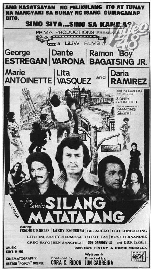 affiche du film Silang matatapang