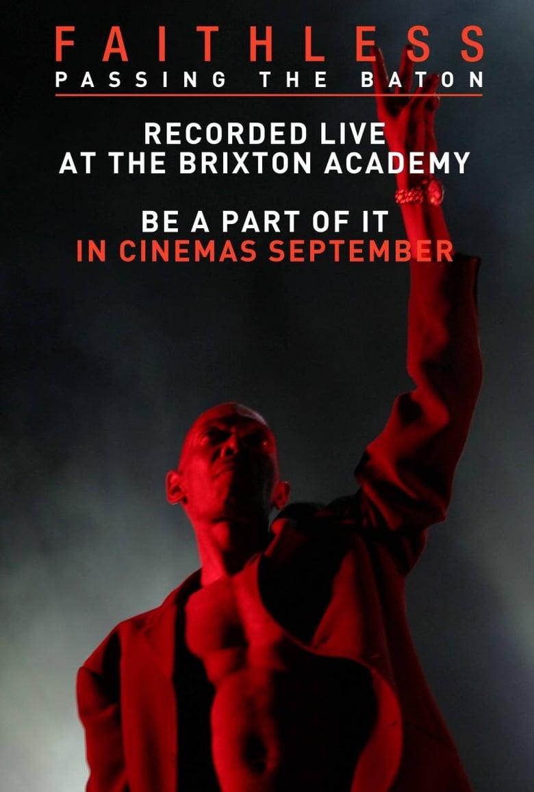 affiche du film Faithless: Passing the Baton - Live From Brixton