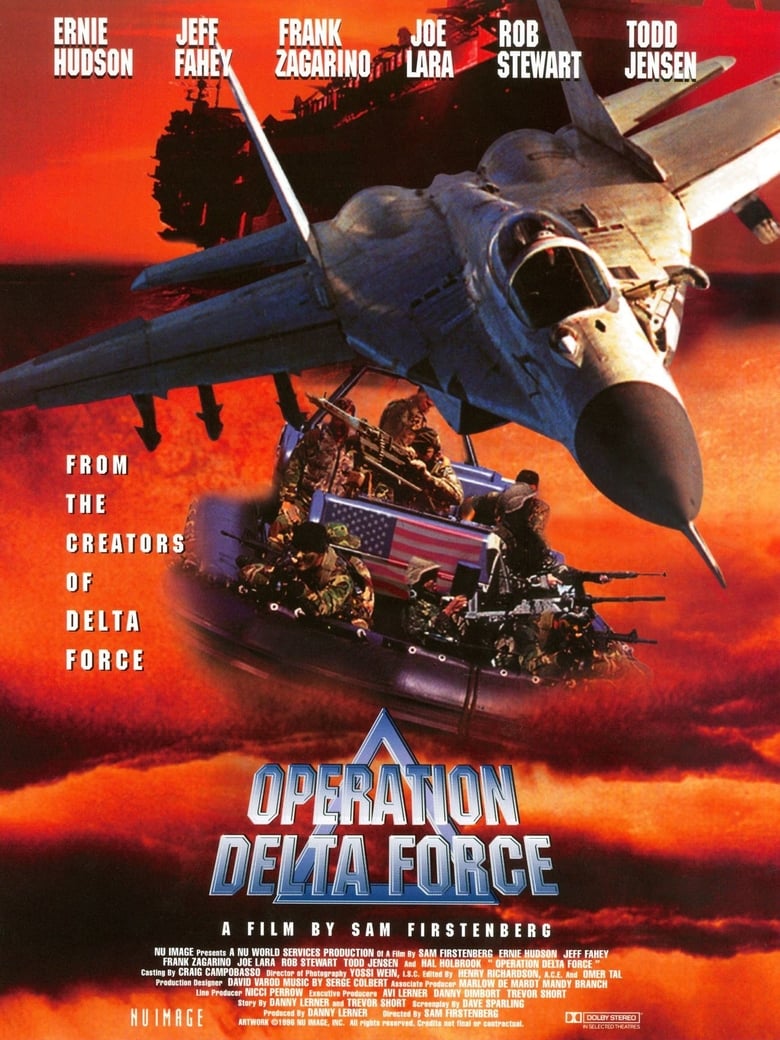 affiche du film Opération Delta Force