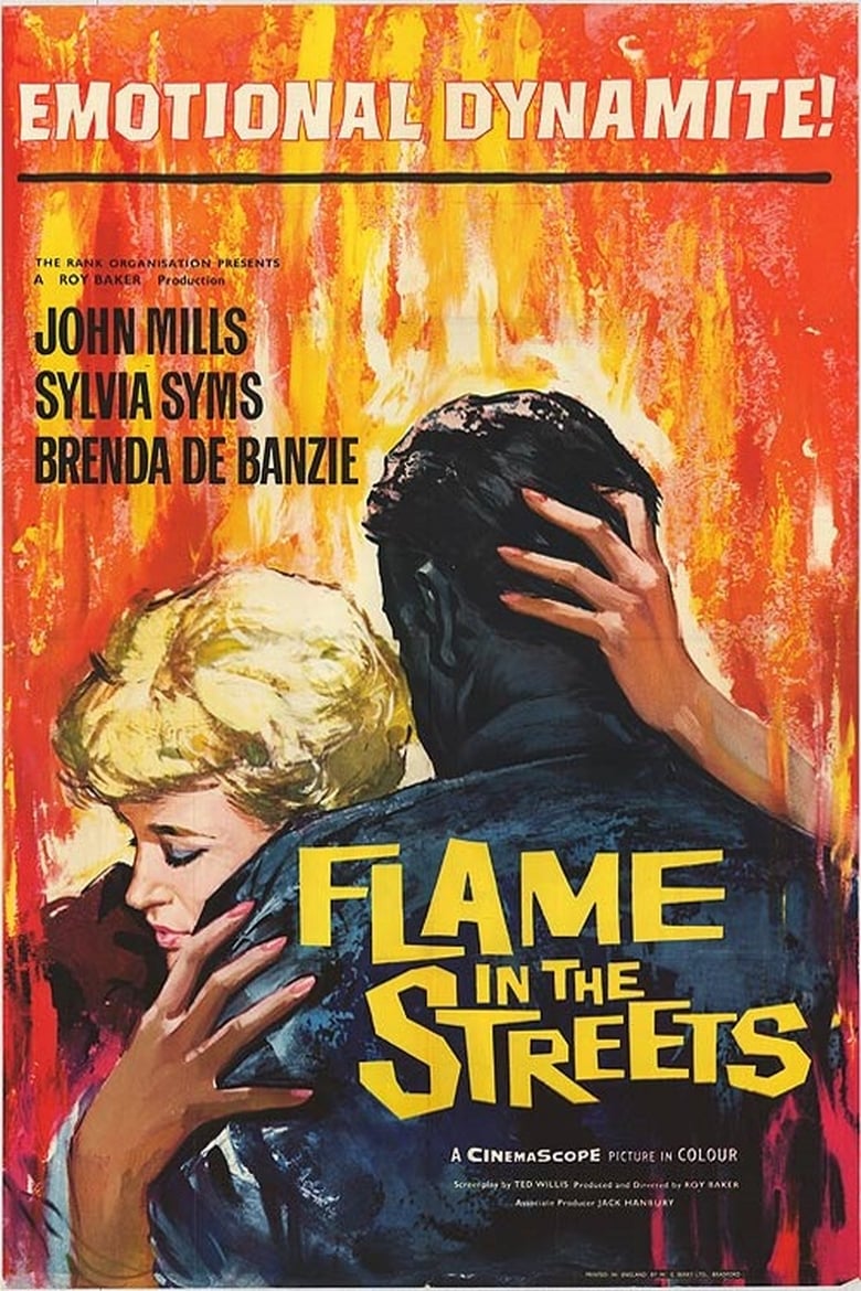 affiche du film Flammes dans la rue