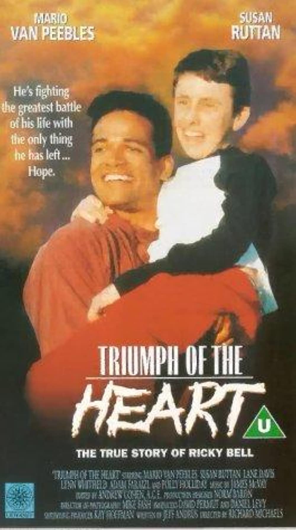 affiche du film A Triumph of the Heart : The Ricky Bell Story
